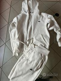 tuta lacoste bianca