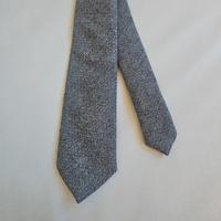 cravatta cotone grigio BARBATI 