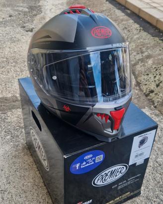 casco moto premier typhoon
