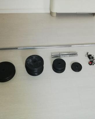 Kit pesi palestra
