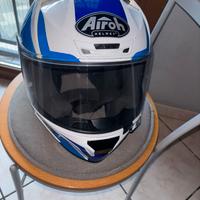 Casco Airoh Valor Wings Blue Gloss 