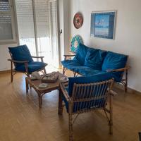 Salotto in bambù anni 70