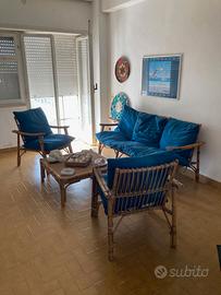 Salotto in bambù anni 70