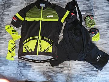 COMPLETO BICIMANIA+MAGLIA LUNGA NW FORCE 2”  Tg. S