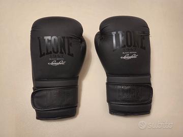 Guanti LEONE Boxe 10oz Black Edition Usati