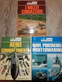 "AEREI DA COMBATTIMENTO", "I MEZZI CORAZZATI", "NA