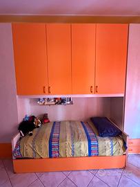 cameretta a ponte completa con doppio letto