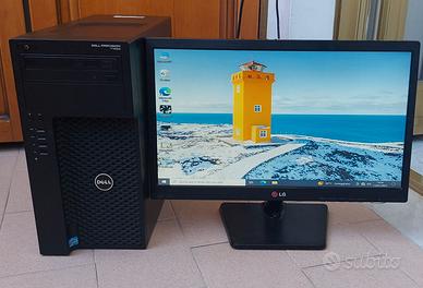 Pc Dell Xeon octa-core 3.4GHz 8GB velocissimo.