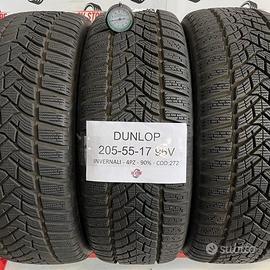 205 55 17 dunlop invernali 90%