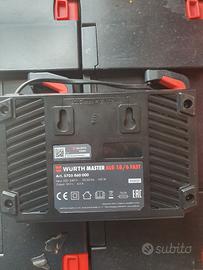 Caricabatterie wurth 18v M-Cube pari al nuovo.