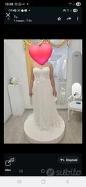 Vestito da sposa bianco 2025