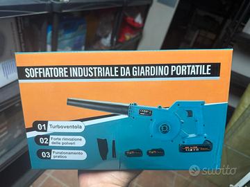 Soffiatore da giardino  doppia batteria 48v
