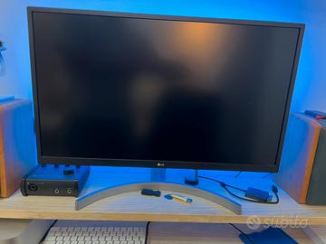 Monitor LG 27 pollici 4k