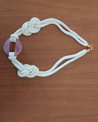 collana macramè
