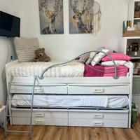 Letto doppio multifunzionale