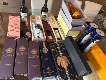 Champagne, spumanti e vino