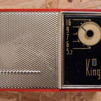 Radio vintage portatile King