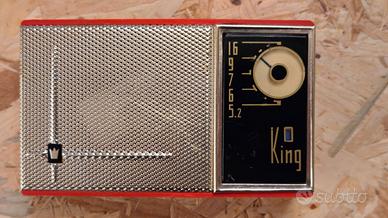 Radio vintage portatile King