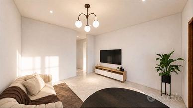 Monolocale dallo stile moderno