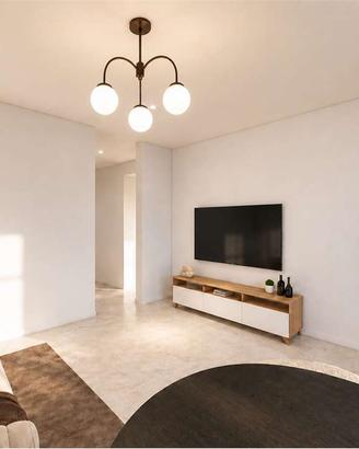 Monolocale dallo stile moderno