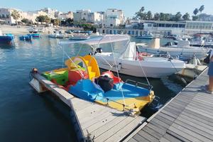 Pedaló ARCOBALENO con SCIVOLO
