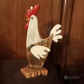 galletto artigianale decorativo 