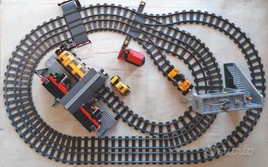 Plastico Ferroviario LEGO Stazione + Treno