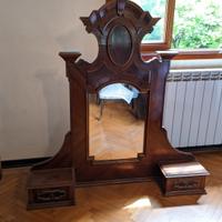 Specchiera da appoggio in legno 800