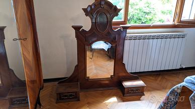 Specchiera da appoggio in legno 800