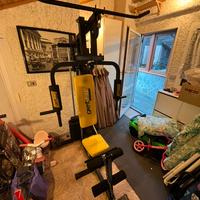 Macchinario palestra multifunzione home gym