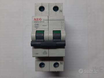 AEG Interruttore aut. magnetotermico 1P+N 40A 6kA