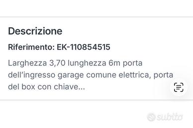 Garage a Cesena, San Mauro in valle