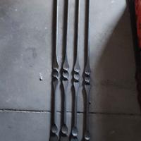 paletto in ferro battuto a saldare 