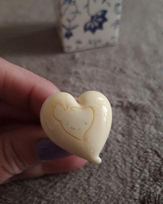 Anello vetro murano cuore