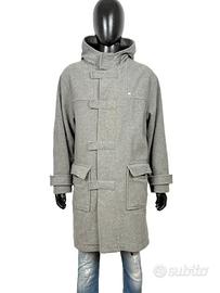 Cappotto Lacoste Uomo Taglia XXL Lana Grigio