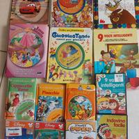 Libri e giochi per bambini usati e nuovi
