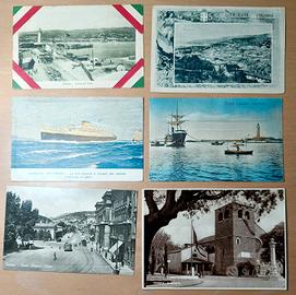 18 cartoline Istria e Trieste viaggiate