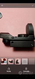 red dot mirino laser 