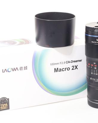 OBIETTIVO LAOWA 100 MM F/2.8 MACRO 2X. NIKON Z.