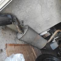 scarico fiat seicento sporting 