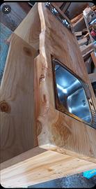 Arredamento artigianale con legno pregiati