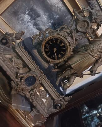 Orologio in bronzo Liberty primi 900 non funzionan