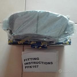 Pasticche freni anteriori