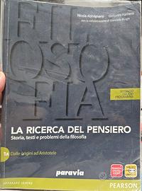 La ricerc a del pensiero Vol. 1 -9788839532015