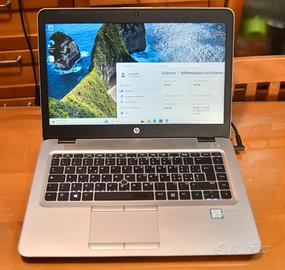 Notebook pc portatile HP Elitebook 840 G4 14" - 16