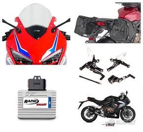 Honda Cbr 650 R F scarico centralina pedane baule