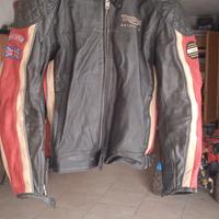 giubbotto in pelle Triumph vintage 