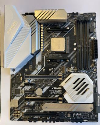 Scheda madre con processore