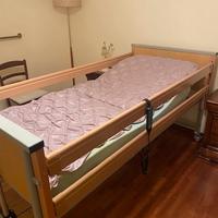 Letto 3 sezioni elettrico e altezza variabile