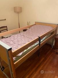 Letto 3 sezioni elettrico e altezza variabile